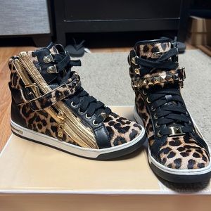 Michael Kors Cheetah Print Sneakers